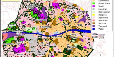 Dublin kat jeyografik zòn